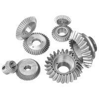 Personnalisé Nouveau Haute Qualité Résistant À L'usure En Acier Inoxydable CNC Anneau Interne Dents Éperon Planétaire Hélicoïdal Spirale Engrenage Conique