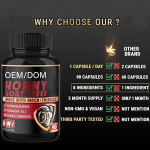Complément Énergisant Bio <span class=keywords><strong>à</strong></span> Base de Plantes pour la Vitalité et le Bien-être : Maca et Capsules de Horny Goat Weed - Product Image 3