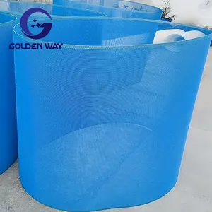 High Temperature Resistant Polyester Square Hole Mesh Belt Screen Cloth Used In Mining Industry For Sieving