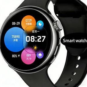 Montre connectée pour <span class=keywords><strong>fille</strong></span> Z12 PRO 41-43 mm, écran AMOLED rond, chronographe Android, tracker de fitness avec fréquence cardiaque et boussole - Product Image 3