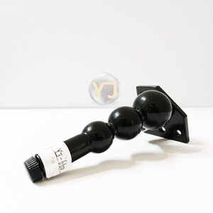 Patas de Muebles con Cuentas Negras Yijun 660, Patas de Soporte Resistentes para Gabinetes, Sofás y Mesas, Estilo Moderno y Minimalista - Product Image 1