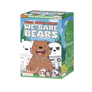 POPMART MEGA SPACE <span class=keywords><strong>MOLLY</strong></span> 400% We Bare Bears Figurine tendance en boîte mystère, cadeau - Product Image 2