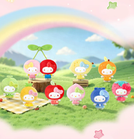 100% Original Hello Kt Fruit Paradise Series Blind Box 8 Boîtes Ensemble Complet Poupée en Peluche Douce Mignonne Pendentif de Sac Ornement Enfants