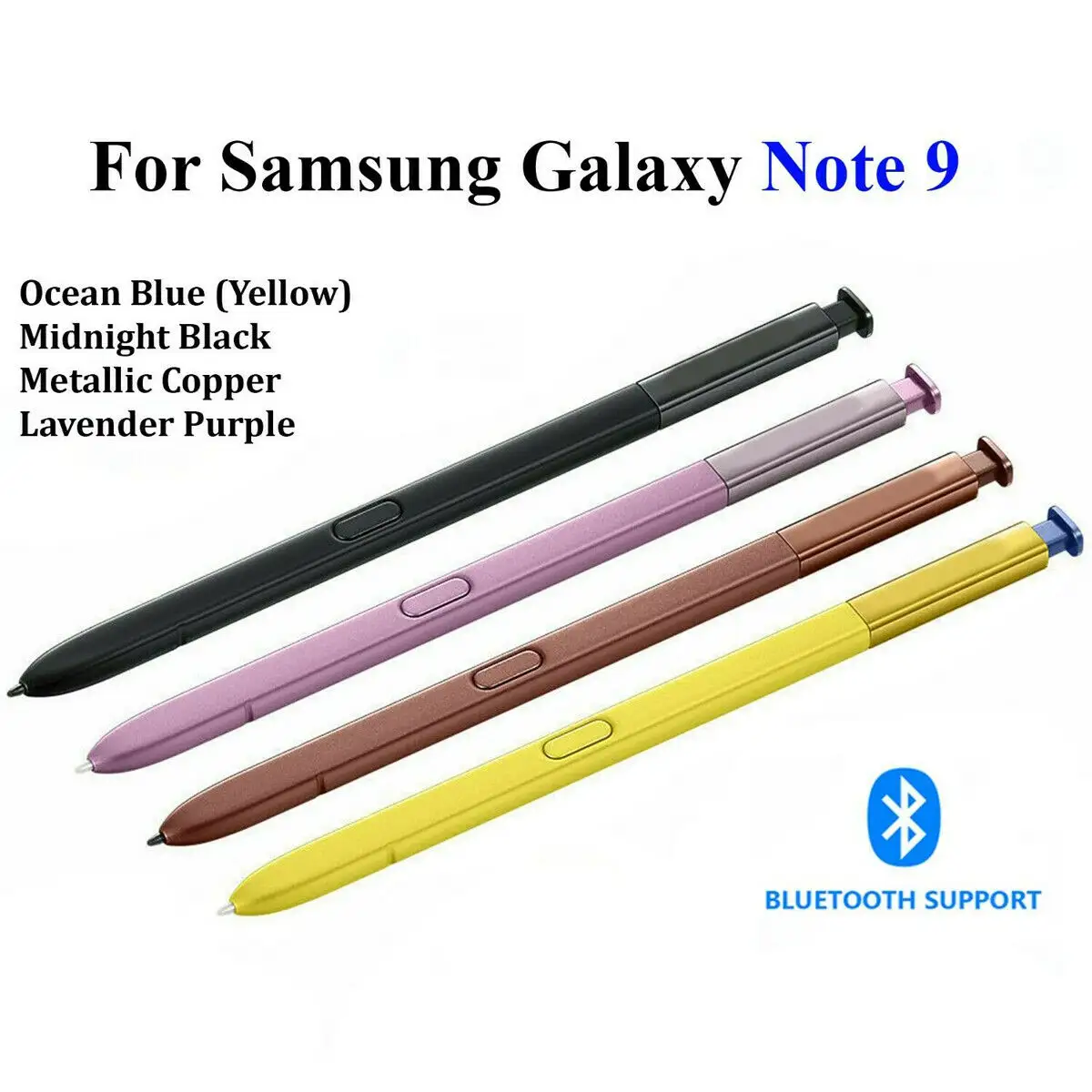 Stylus Pengganti Asli untuk Samsung Galaxy Note 9 Note9 S Pen Bluetooth Kompatibel Remote Stylus Kapasitif OEM Touch Pen