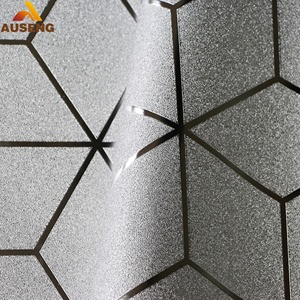 Sang Trọng Kim Loại Sliver Papier Peint Lớn Lên Màn Hình In Với Lá Cán Pvc Hình Nền <span class=keywords><strong>3D</strong></span> CuộN - Product Image 3