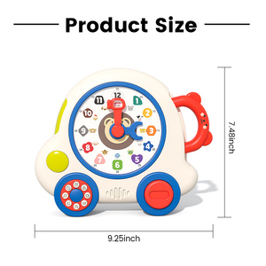 Reloj Despertador Educativo <span class=keywords><strong>para</strong></span> Niños, Fácil de Usar con Función de Lectura de la Hora, 9 Modos de Aprendizaje de Animales, Colores, Formas y Números - Product Image 3