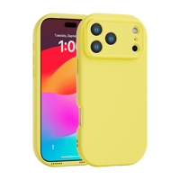 Couverture arrière antichoc en TPU souple de couleur bonbon anti-chute populaire pour iPhone 17 Promax 16 15 14 Pro Max 7Plus XR XS