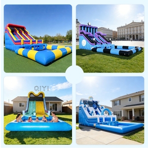 Toboggan aquatique <span class=keywords><strong>gonflable</strong></span> géant avec piscine, toboggan aquatique <span class=keywords><strong>gonflable</strong></span> bleu avec piscine, toboggan aquatique <span class=keywords><strong>gonflable</strong></span> pour adultes - Product Image 5