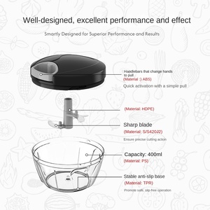Đa chức năng hướng dẫn sử dụng tỏi puller thịt nhỏ nai cần tây bánh bao nhồi Máy Nghiền hộ gia đình hành lá Trái Cây Rau - Product Image 6