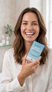 Tiras blanqueadoras de dientes personalizadas sin peróxido con fórmula de sal del Mar Muerto, tiras blanqueadoras naturales para dientes sensibles - Product Image 6