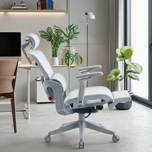 Konfot เก้าอี้ตาข่ายปรับระดับได้เก้าอี้สไตล์สำนักงานพนักพิงศีรษะ4D 5D สูงดีไซน์ตามหลักการยศาสตร์เฟอร์นิเจอร์เชิงพาณิชย์ - Product Image 6