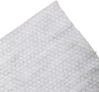 Tissu non tissé en spunlace gaufré à pois, doux pour la peau, 80 % PET, 20 % viscose, pour le nettoyage du visage