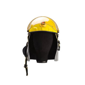 アメリカンスタイルの消防士用ハーフヘルメット、バイザー付き、耐熱性、耐貫通性 - Product Image 2