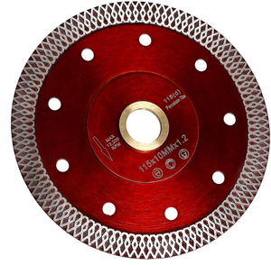 <span class=keywords><strong>Disco</strong></span> de Sierra de Diamante Rojo de 115 mm (4.5 Pulgadas) para Cortar Mármol, Cerámica y Azulejos de Porcelana, Venta al por Mayor, Calidad Premium China - Product Image 1