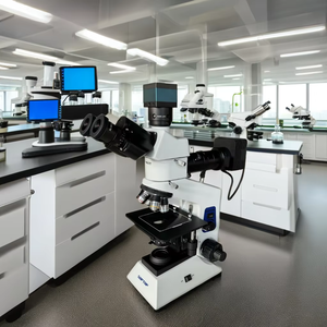 単眼引き出し管を備えたポータブル双眼実体生物顕微鏡は、光学使用に最適です - Product Image 4