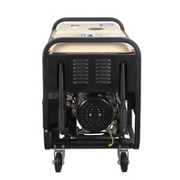 Groupe électrogène diesel à châssis ouvert VISION DG7500E 6KW, démarrage électrique portable, 6KVA monophasé avec ATS