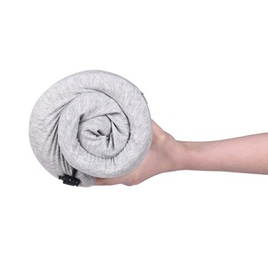 Travelsky Gối Cổ Du Lịch Bằng Mút Xốp Hình Chữ U Thoải Mái Có Nút Bịt Mắt - Product Image 5