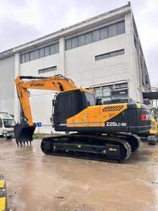 Excavadora de orugas Hyundai 220LC-9S usada original de Corea, excavadora de segunda mano de 22 toneladas, precio bajo, gran oferta con 1 año de garantía - Product Image 2