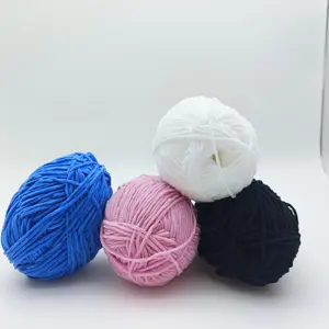 Chất Lượng Cao 100% Polyester 1/1. 6nm 50G Mềm Nhung Chenille Sợi Cho Crocheting Bé Sợi Cho Đan Ưa Thích Sợi