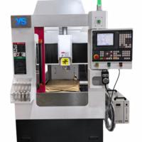 Centre d'usinage CNC compact T5 avec changement d'outil automatique pour le taraudage de pièces mobiles