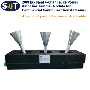 Module amplificateur <span class=keywords><strong>de</strong></span> puissance RF 20W 4 canaux Ku-Band avec alimentation DC5V, fonctionnement -40~65°C pour antennes <span class=keywords><strong>de</strong></span> communication commerciales - Product Image 1