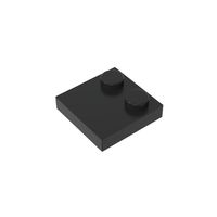 0.1kg/180 pièces 33909 plaque spéciale 2*2 avec seulement 2 goujons brique petites particules blocs de construction pièces de base