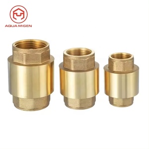 Pn16 1/2-4 inch một chiều không trở lại giả mạo Đồng dọc kiểm tra van với đồng thau chèn cho cấp nước - Product Image 1