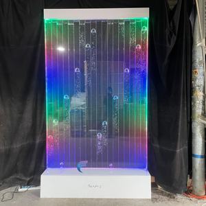 custom acrylic water bubble wall Manufacturer,<b>led</b> acrylic lighting water bubble wall,Water <b>curtain</b> acrylic water bubble wall - Product Image 4