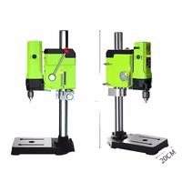 Perceuse d'établi électrique 1050W pour le bois et le métal, mini mandrin 3-16mm, machine de perçage électrique pour le bois