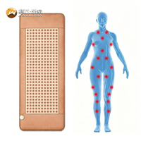 Jiwan Lejia Vente en gros de tapis chauffant en pierre de jade coréenne, tapis de massage thermique pour clinique de naturopathie