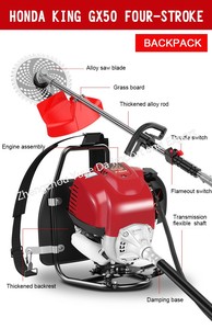 Débroussailleuse détachable pour sac à dos professionnel - Product Image 4