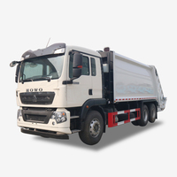 Camion compacteur de déchets Howo 6x4 16CBM - Prix du camion à ordures compactées