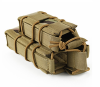 Pochette molle en polyester imperméable personnalisée en gros Porte-revues tactique de randonnée en plein air de petite taille Mode unisexe