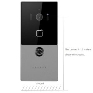 Hiwink حل منزلي ذكي ، نظام الاتصال الداخلي 2MP كاميرا حلقية عالية الدقة جرس باب Tuya يعمل بالتحكم بتطبيق الشاشة الداخلية - Product Image 3