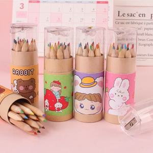 Set di Matite Colorate in Legno per Bambini, Confezione da 12, Economico e Promozionale per Scuola e Disegno - Product Image 1