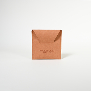 PackSecret Wholesale Luxury Custom Microfiber New Design <b>Envelope</b> Flip Cover Dust Bag Closing Jewelry Pouches With Magnet Boxes - Product Image 4