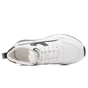 Zapatos Deportivos Casuales de Hombre, Elegantes, para Todas las Temporadas, con Parte Superior de Cuero Vacuno y Suela de Goma, Estilo Moderno para Caminar - Product Image 5
