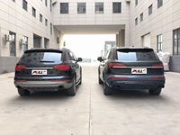 Nouveau kit carrosserie de haute qualité pour AUDI Q7 2006-2015 mise à jour vers RSQ7 2023 kit carrosserie pare-chocs avant et arrière grille garde-boue capot