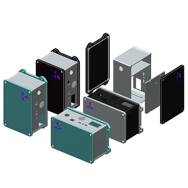 Aluminum Heatsink Housing for Mounting PCB Board Casing Anodized Aluminum Extruded Waterproof Enclosure