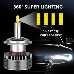 RC40 <span class=keywords><strong>Precio</strong></span> de Fábrica, Faro LED de 120w, Universal H1 H11 9005 9012, Bombilla para Coche, Faros LED H7 - Product Image 4