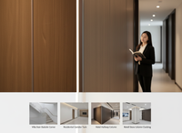 Éclairage LED d'angle pour armoires et panneaux muraux en bois avec abat-jour en plastique, lumière linéaire douce et dimmable, écologique YB3002PRO-21