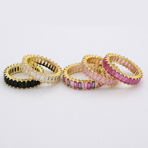 Espumosos al por mayor punta Multicolor Arco Iris hielo Cubo de anillo de oro - Product Image 1