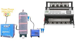 Machine de tri de couleur des céréales polyvalente Wenyao, machine de tri de couleur du sorgho, machine de tri de couleur de l'orge pour la séparation - Product Image 4