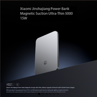 Batterie externe Mijia Jinshajiang à adsorption magnétique ultra-mince 5000 mAh 15W – Produits intelligents pour la maison