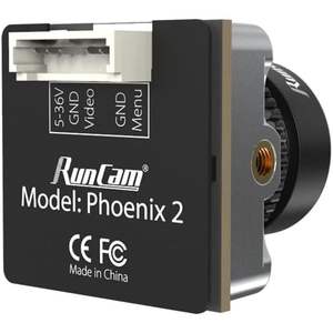 RunCam Phoenix <span class=keywords><strong>2</strong></span> 마이크로 FPV 1000TVL 슈퍼 글로벌 WDR 주야간 155 ° FOV <span class=keywords><strong>2</strong></span>.1mm 렌즈 4:<span class=keywords><strong>3</strong></span>/16:9 종횡비 V2/미니 4K 해상도 - Product Image 6