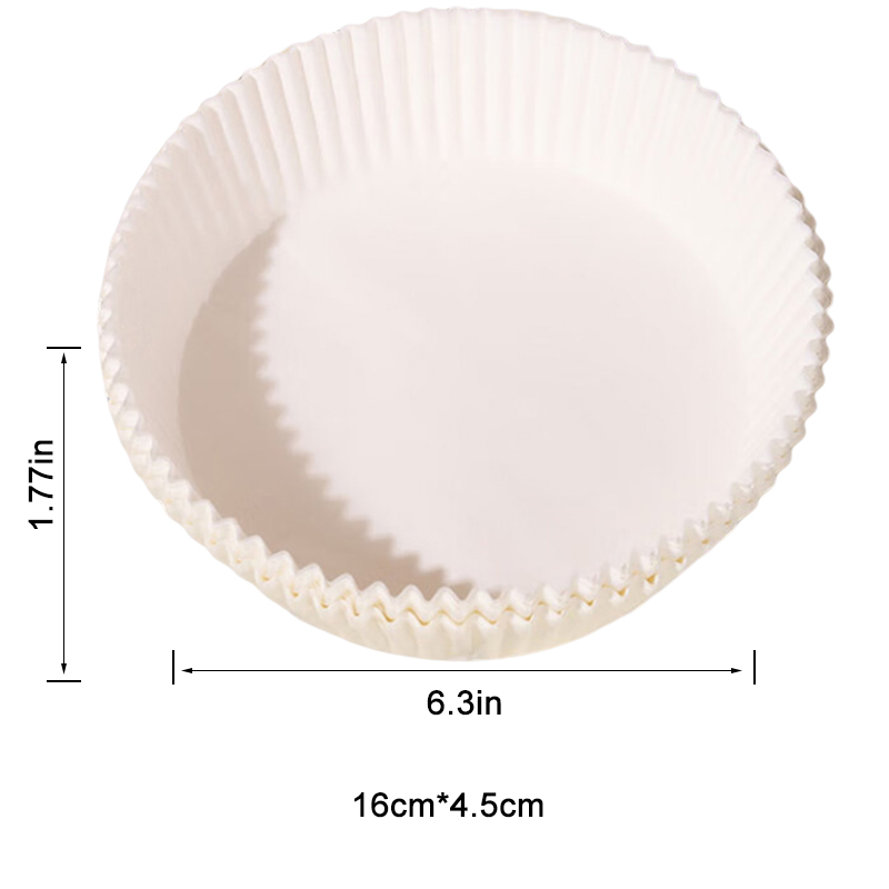 Round White 6.3in