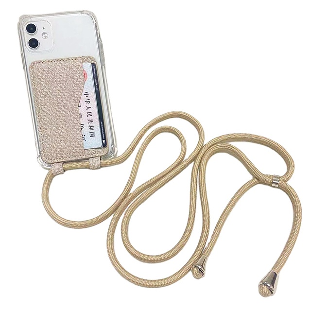 3M Tape Universal Neck Mobile Phone Lanyard Pouch Waterproof Shockproof Card Holder Pocket Crossbody Shoulder Mobile Phone Bags