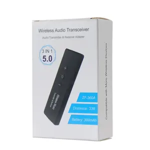 Custom Wireless Adapter Car Kit With Control Button Aux Blue-tooth Adapter For Car Wireless Adapters For Car TV MP3 PC