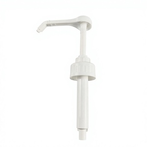 Pulverizador de Bomba de Líquido Industrial de 10 cc con Tapa de Rosca Antiderrames para Botellas de Cosméticos, Dispensador de Sirope y Kétchup - Product Image 1