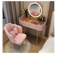 Nouvelles commodes de coiffeuse simples de style crème pour chambre à coucher, meilleures ventes